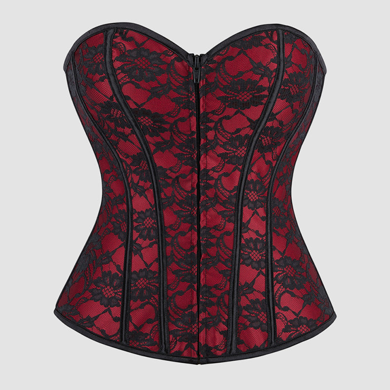 Langes Nachthemd aus Eisseide mit hohem Schlitz