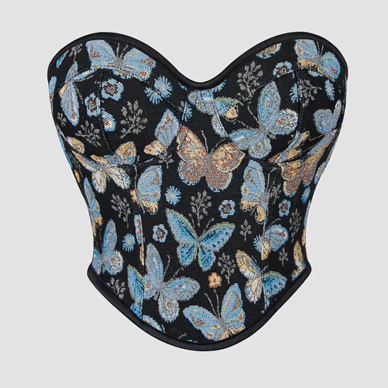 Langes Nachthemd aus Eisseide mit hohem Schlitz