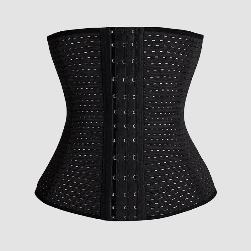 Langes Nachthemd aus Eisseide mit hohem Schlitz