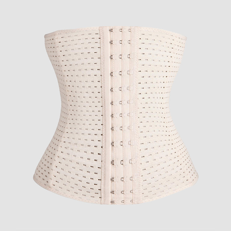 Langes Nachthemd aus Eisseide mit hohem Schlitz