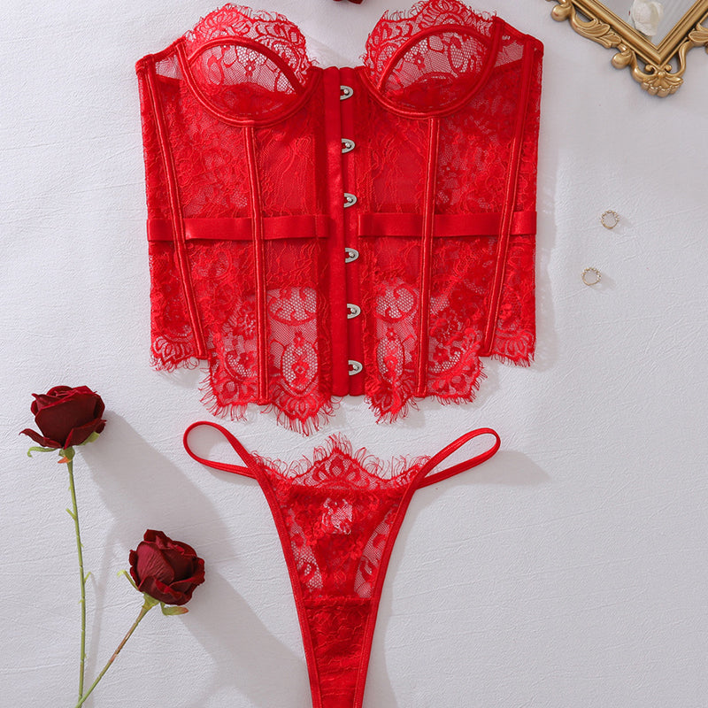 Кружевное платье с цветочным принтом, сорочка-комбинация