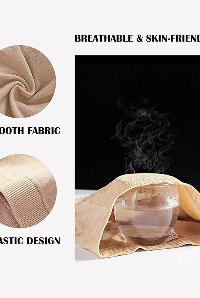 Nude strapless bandeau bra folded, wireless seamless tube top design