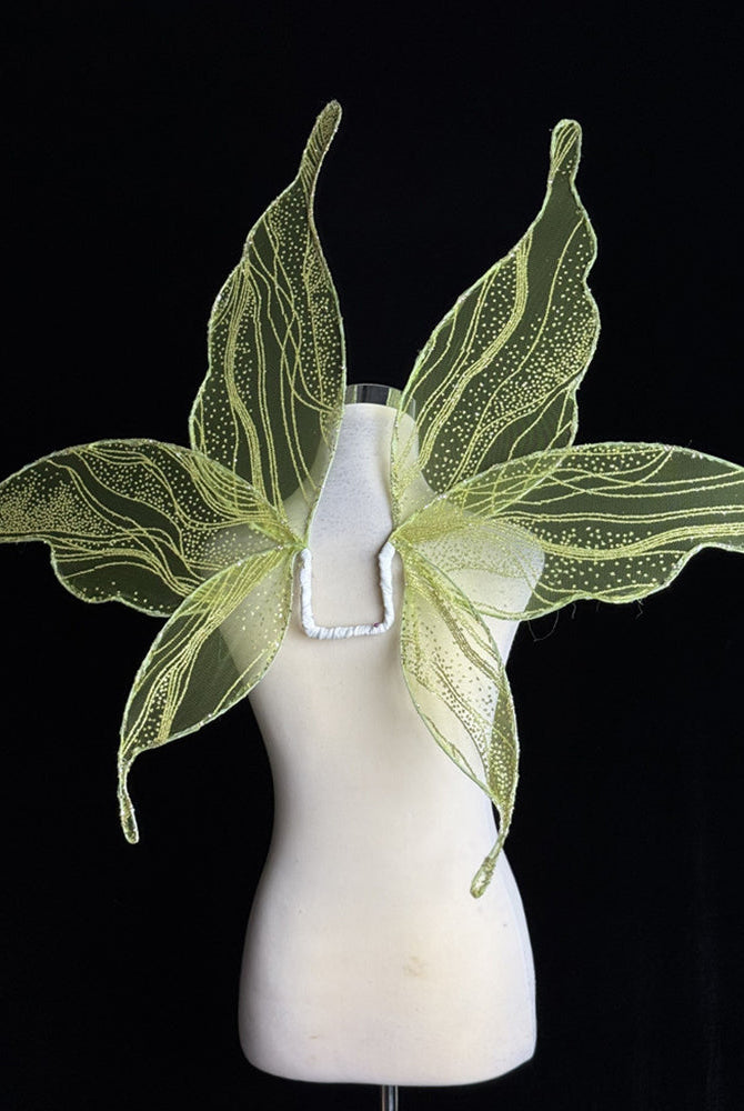 Avidlove Glitter Fairy Wings Costume Accessory for Halloween and Cosplay