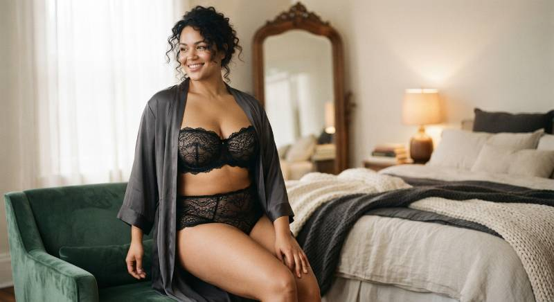 Plus Size Cupless Lingerie: Supportive & Alluring Styles