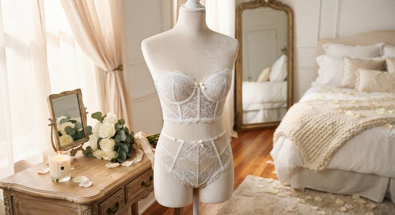 White Cupless Bridal Lingerie: 2026 Honeymoon Style Guide