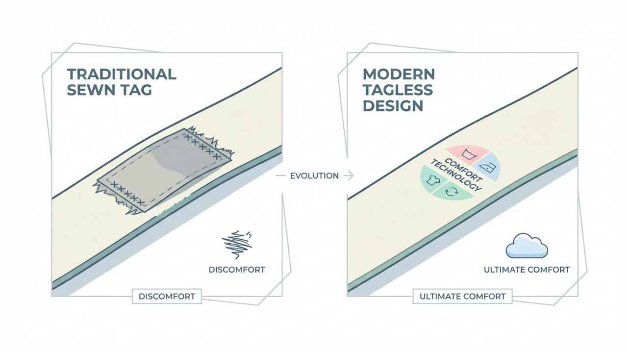Why Are Some Bra Tags So Itchy? The Tech Behind Tagless Comfort