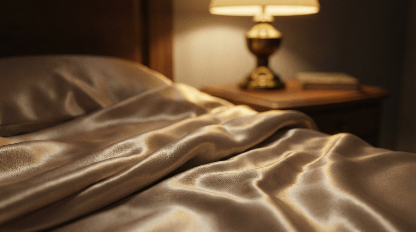 Why Satin Creates the Most Romantic Atmosphere Under Warm Lighting