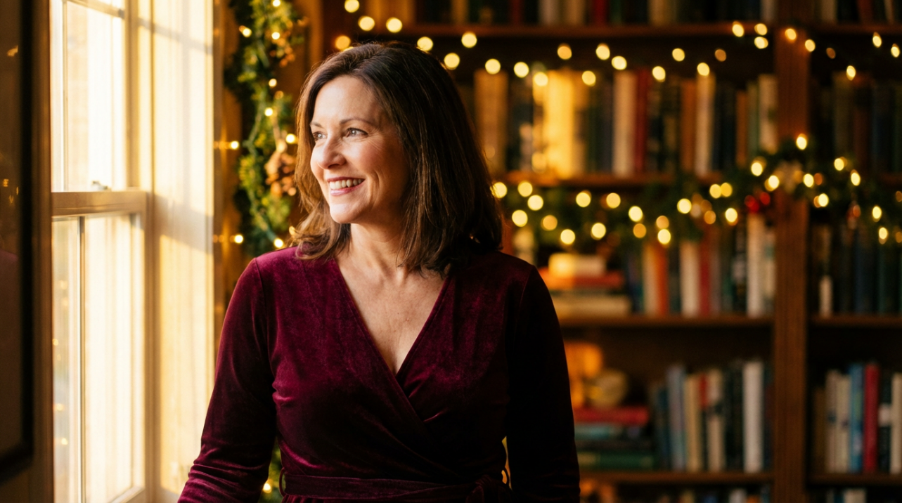 Why Burgundy Beats True Red for Mature Women’s Christmas Dates