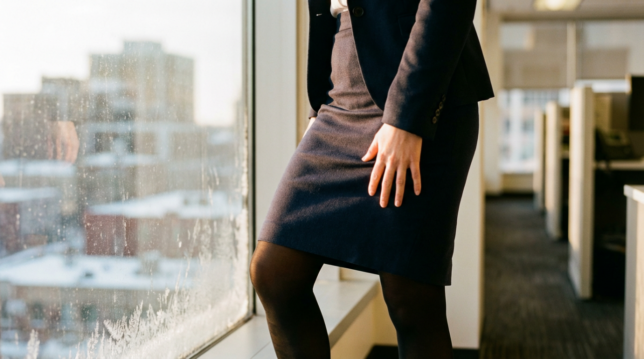 Why Winter Static Builds Between Skirts and Stockings—and How to Stop It