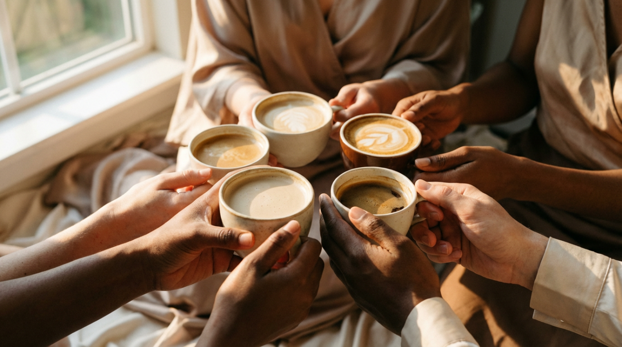 Latte Tones: The Neutral Color Gradient Taking Over Every Skin Tone