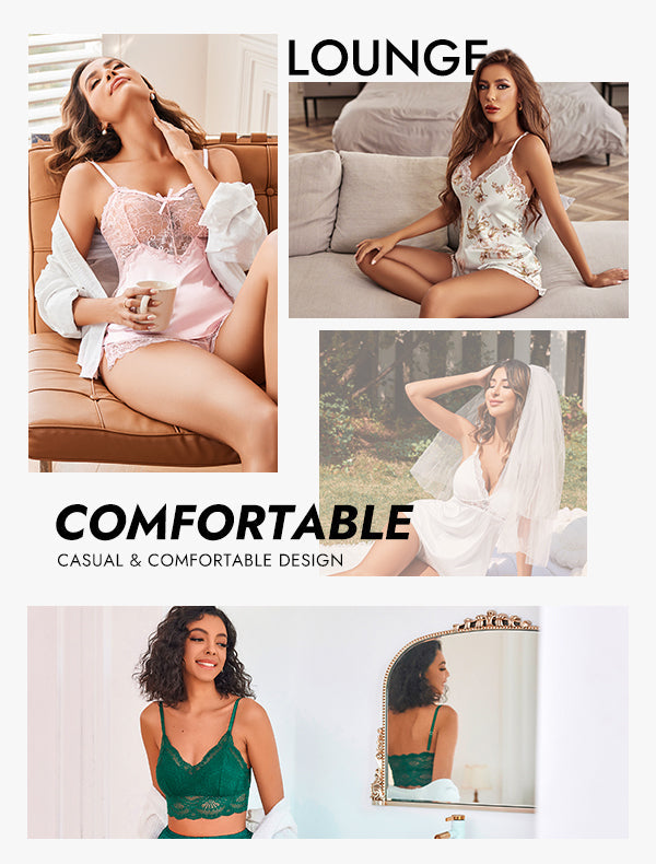 Avidlove Blind Lingerie Box: Comfortable lace and satin lingerie styles, perfect for lounging