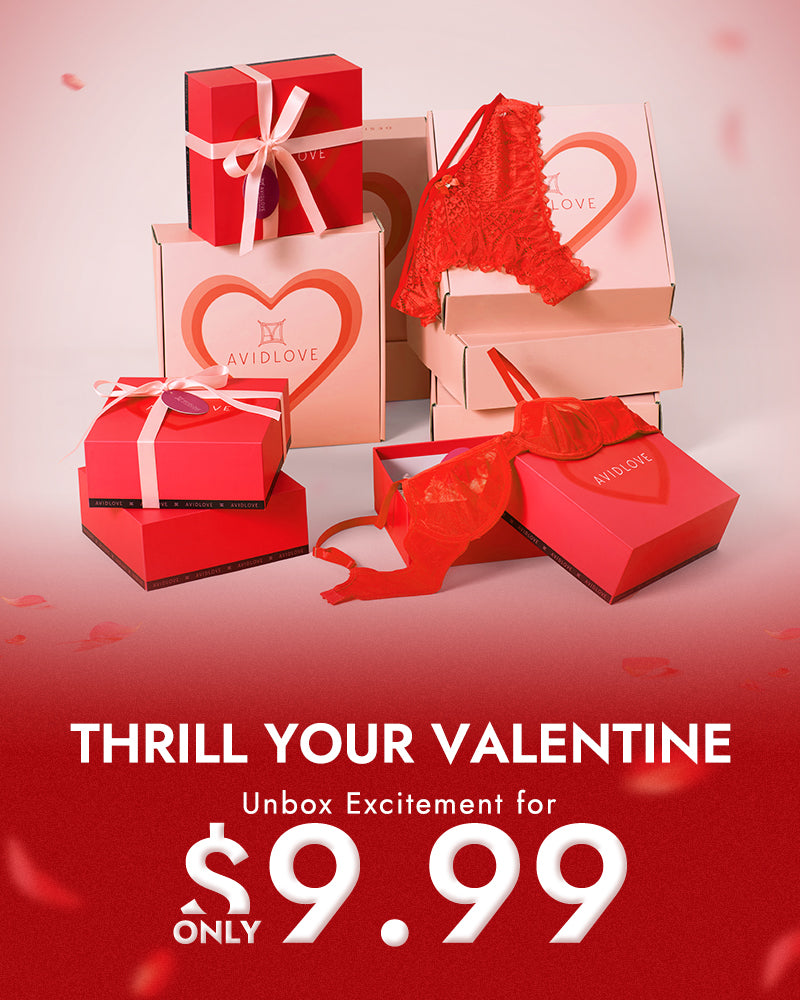 Avidlove Valentine's Day Blind Box: Unbox excitement with lingerie for only $9.99