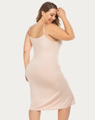 avidlove women plus size full slips sexy chemise nightgown v neck straight dress