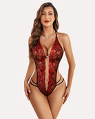 avidlove women one piece lingerie sexy lace bodysuit deep v teddy babydoll nightgown xs xxxl