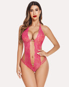 avidlove one piece lingerie sexy lace bodysuit deep v teddy babydoll nightgown xs xxxl