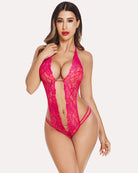 avidlove one piece lingerie sexy lace bodysuit deep v teddy babydoll nightgown xs xxxl