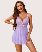 avidlove women lingerie lace babydoll strap chemise halter teddy v neck sleepwear