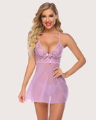 avidlove women lingerie lace babydoll strap chemise halter teddy v neck sleepwear