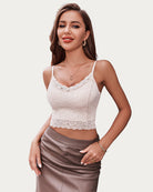 avidlove lace bralette for women spaghetti strap tank top v neck slim basic camisoles pack of 2