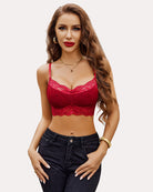 avidlove lace bralette for women v neck cami tank y2k camisoles adjustable spaghetti strap crop top b0d31rhl65