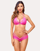 avidlove lingerie lace 2 piece sexy bra and panty sets