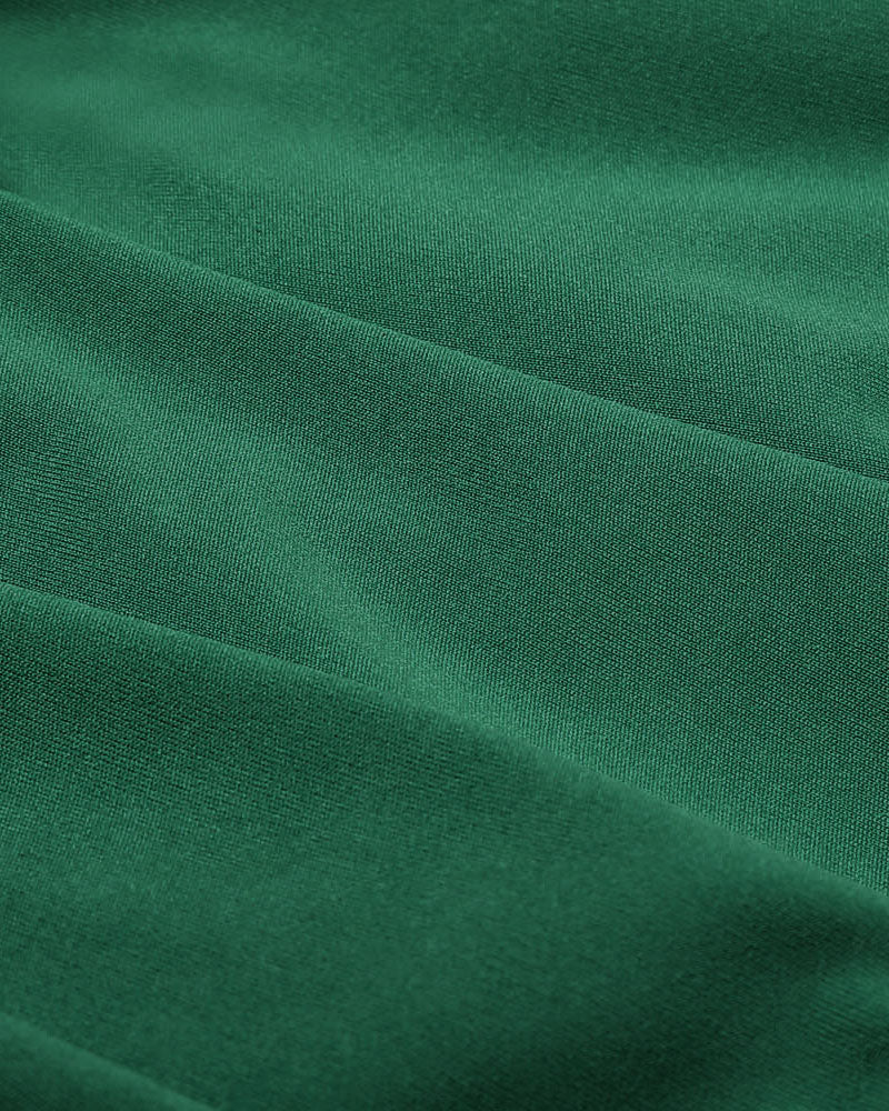 Green pleated mini skirt fabric detail, elastic waistband, cosplay uniform, exquisite workmanship