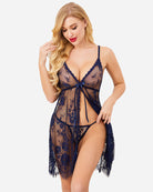 avidlove babydoll lingerie for women honeymoon v neck chemise sexy exotic open front negligee