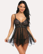 avidlove women lingerie babydoll lace nightgown mesh chemise boudoir nighty teddy lingerie