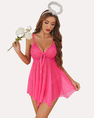 avidlove women lingerie babydoll lace nightgown mesh chemise boudoir nighty teddy lingerie