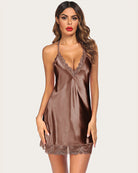 avidlove women lingerie satin lace chemise nightgown sexy full slips sleepwear