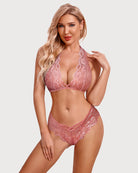 avidlove womens lace lingerie sexy bra and panty set strappy babydoll