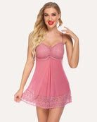 avidlove lace babydoll lingerie sexy mini chemise mesh wedding nightie bridal nightdress