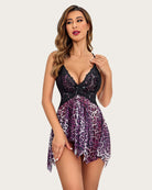 avidlove lace heart print babydoll plus size sleepwear lingeries