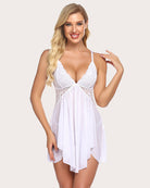 avidlove plus size lace babydoll v neck sexy strap sleepwear