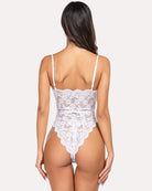 avidlove teddy lingerie for women floral lace bodysuit scallop trim one piece babydoll