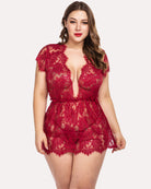 avidlove sexy lingerie for women lace babydoll chemise mesh eyelash lace babydoll lingerie