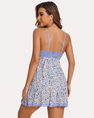 avidlove lace nightgown v neck modal babydoll lounge dress