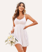 avidlove sexy sleepwear lace chemise nightgown full slip babydoll sleepwear