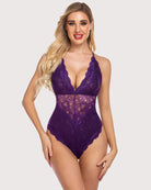 avidlove snap crotch lingerie sexy lace bodysuit deep v teddy one piece lace babydoll