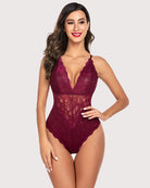 avidlove snap crotch lingerie sexy lace bodysuit deep v teddy one piece lace babydoll