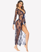 avidlove sexy lace robe for women lingerie bridal lace babydoll robe lingerie sheer wedding gown