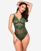 avidlove plus size womens snap crotch bodysuits lace teddy one piece lingerie