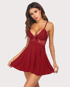 avidlove women lingerie sexy chemise nightgown lace babydoll full slip dress sleepwear