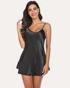 avidlove women plus size satin dress sexy sleepwear mini slip nightgown