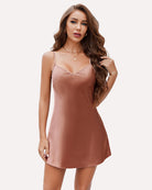 avidlove women sleepwear satin nightgown babydoll lingerie dress mini slip chemise nightwear