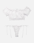 avidlove mesh butterfly bra and panty set sheer ruffle lingerie set