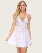 avidlove women lace babydoll halter chemise v neck nightgown sexy sleepwear nightdress