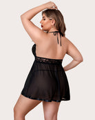 avidlove women plus size babydoll lingerie sheer lace chemise mesh sleepwear