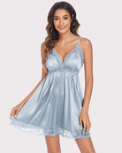 avidlove women lace nightgown satin chemise sexy lingerie dress v neck sleepwear slips nightie