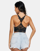 avidlove lace bralettes for women padded bralette camisole racerback crop top floral lace bralettes v neck